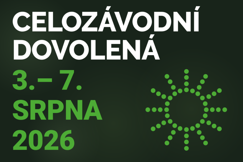 Letní celozávodní dovolená: 3.-7. srpna 2026